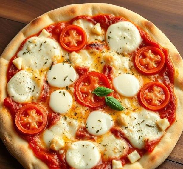refreeze cheese and tomato pizza