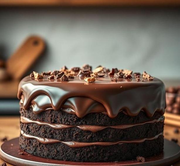refreeze chocolate gateau