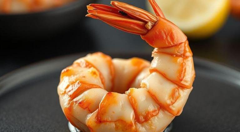 cooked shrimp ring