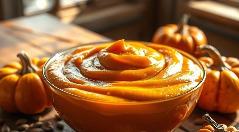 fresh pumpkin puree