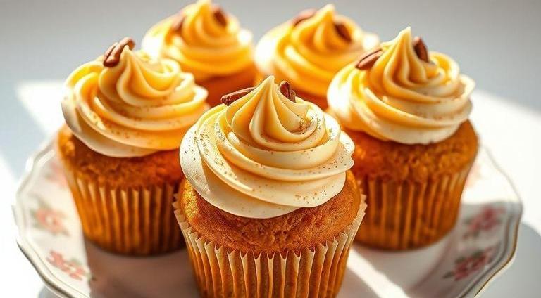 pumpkin cupcakes