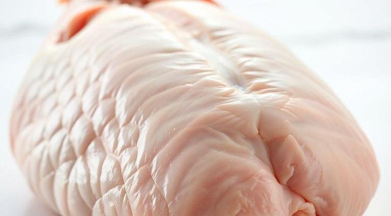 uncooked turkey breast